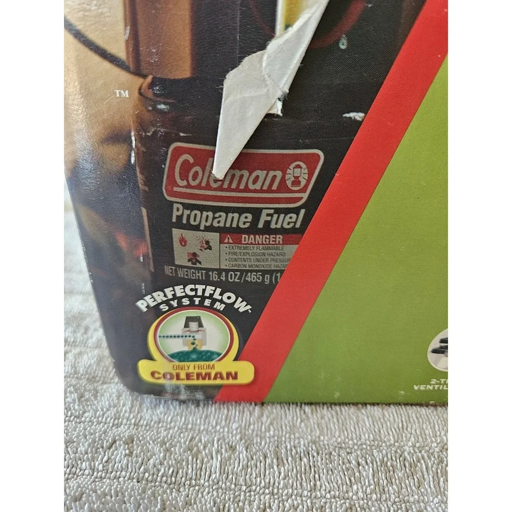 Coleman Lantern Deluxe 2 Mantle 2004 8hr Runtime With Base In Box
